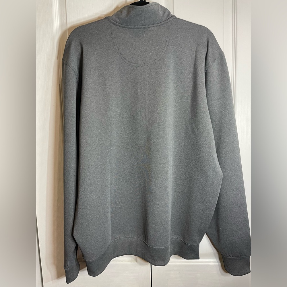 Gray Quarter-Zip Pullover - image 6
